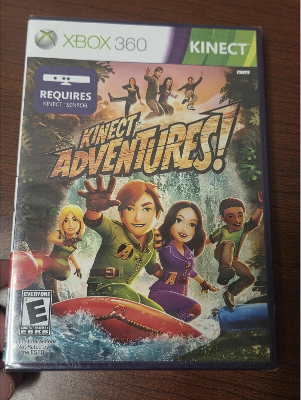 Kinect Adventures! Microsoft Xbox 360 Game New Sealed E Microsoft NTSC-U/C 2010